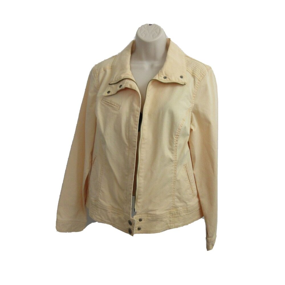 Sonoma Cream Lightweight Bomber Jacket
